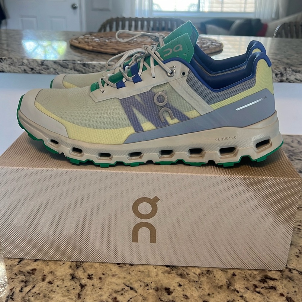 ON Running Cloud Vista 10.5 Creek/Mint - worn once